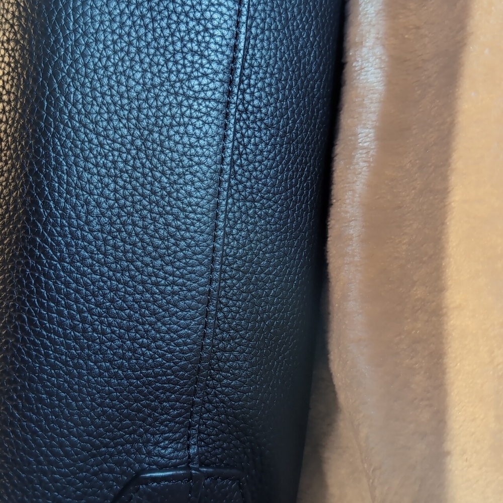 🆕 Dressupyourpurse DUYP Melodie Black Leather Tote - Picture 10 of 10